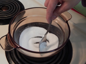 Stirring Sugar